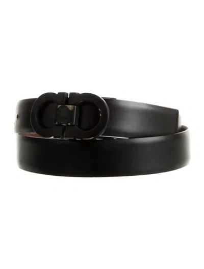 Pre-owned Ferragamo Leather Belt Kit In Multi