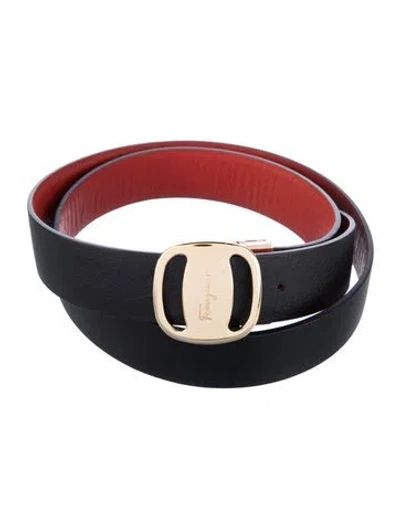 Pre-owned Ferragamo Leather Belt In Multi