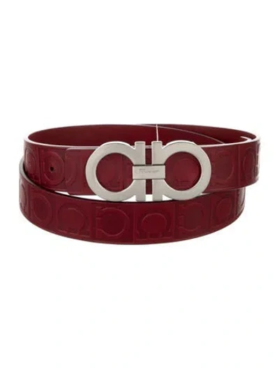 Pre-owned Ferragamo Leather Belt In Multi