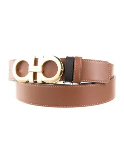 Pre-owned Ferragamo Leather Belt In Multi