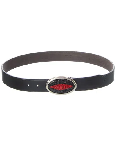 Ferragamo Leather Belt In Pink