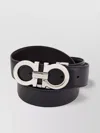 Ferragamo Leather Belt Reversible Gancini Buckle