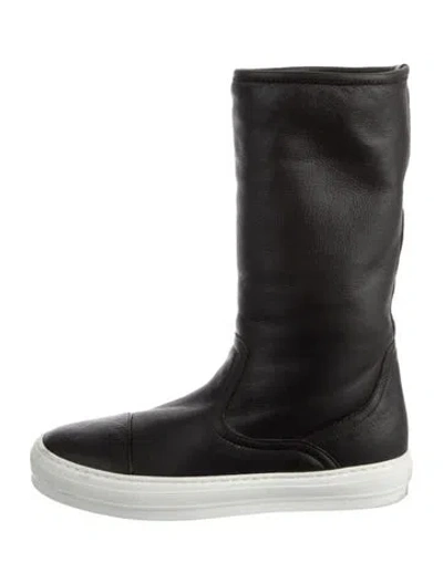 Pre-owned Ferragamo Leather Boots In Brown