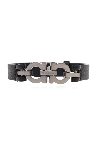 FERRAGAMO FERRAGAMO LEATHER BRACELET