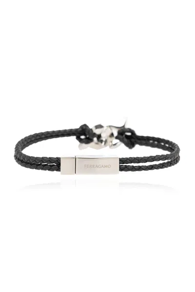 FERRAGAMO FERRAGAMO LEATHER BRACELET