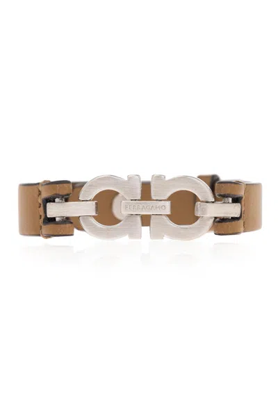 FERRAGAMO FERRAGAMO LEATHER BRACELET