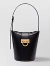 Ferragamo Trifolio Leather Shoulder Bag