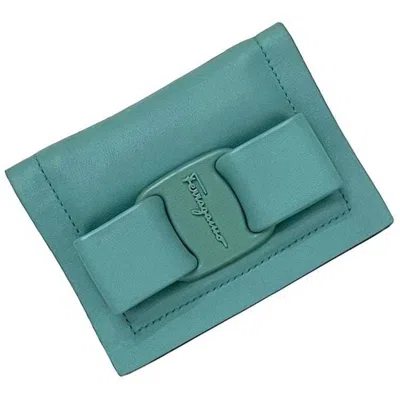 Pre-owned Ferragamo Leather Card Case ()
