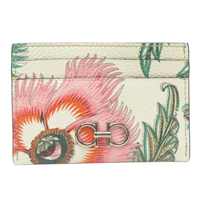Pre-owned Ferragamo Leather Card Case () In Multi