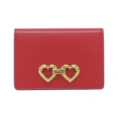 Pre-owned Ferragamo Leather Card Case () In Multi