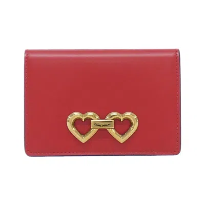 Pre-owned Ferragamo Leather Card Case () In Multi