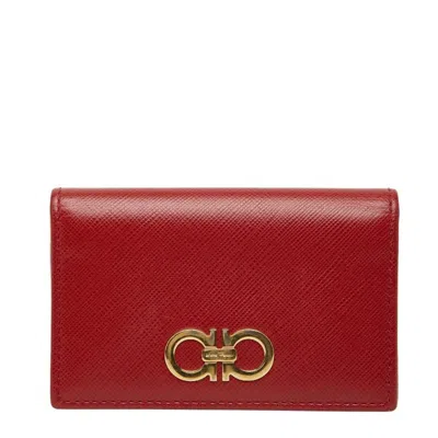 Pre-owned Ferragamo Leather Card Case () In Multi