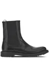Ferragamo Leather Chelsea-boots In Multi