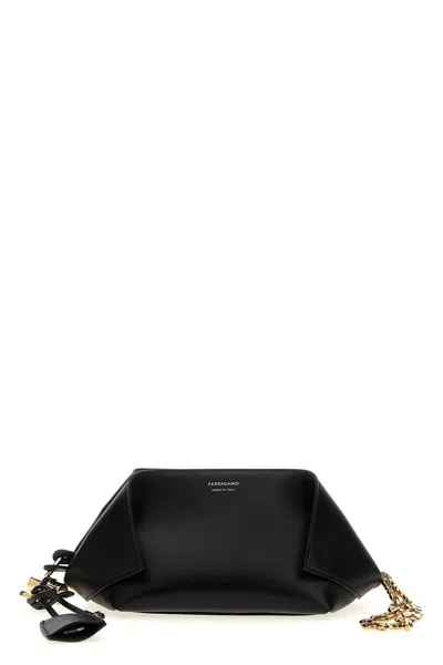 Ferragamo Leather Clutch