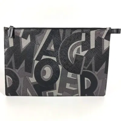 Pre-owned Ferragamo Leather Clutch Bag Pouch () In Multi