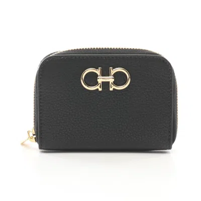 Pre-owned Ferragamo Leather Coin Purse/coin Case ()