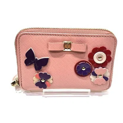 Pre-owned Ferragamo Leather Coin Purse/coin Case ()