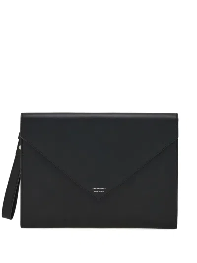 Ferragamo Leather Document Holder