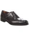Ferragamo Riley Leather Oxford In Black