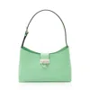 Ferragamo Leather Gancio Trifolio Small Shoulder Bag