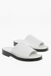 Ferragamo Open-toe Slip-on Slides In White