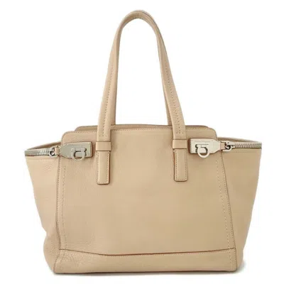 Pre-owned Ferragamo Leather Handbag ()
