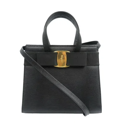 Pre-owned Ferragamo Leather Handbag ()