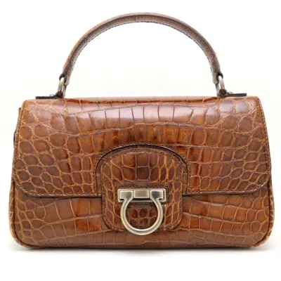 Pre-owned Ferragamo Leather Handbag ()