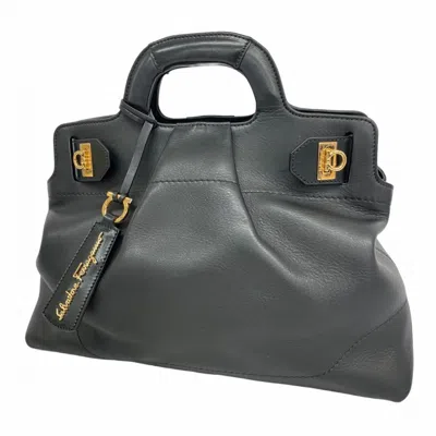 Pre-owned Ferragamo Leather Handbag ()