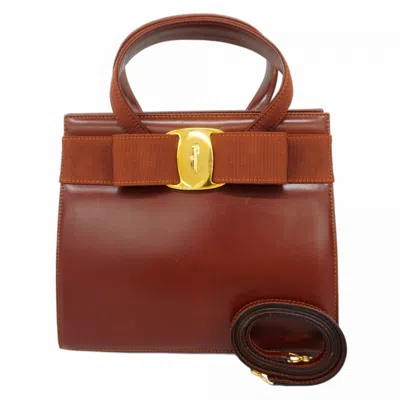 Pre-owned Ferragamo Leather Handbag ()