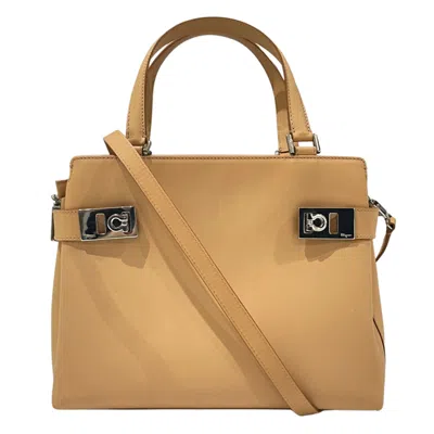 Pre-owned Ferragamo Leather Handbag () In Multi