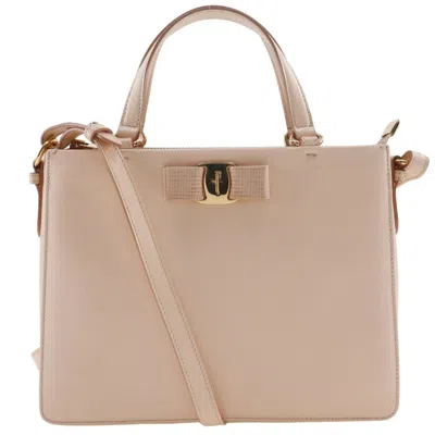 Pre-owned Ferragamo Leather Handbag () In Multi