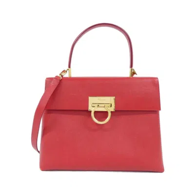 Pre-owned Ferragamo Leather Handbag () In Multi