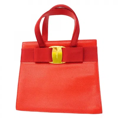 Pre-owned Ferragamo Leather Handbag () In Multi