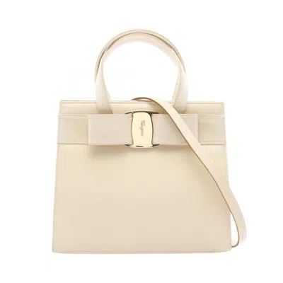 Pre-owned Ferragamo Leather Handbag () In Multi