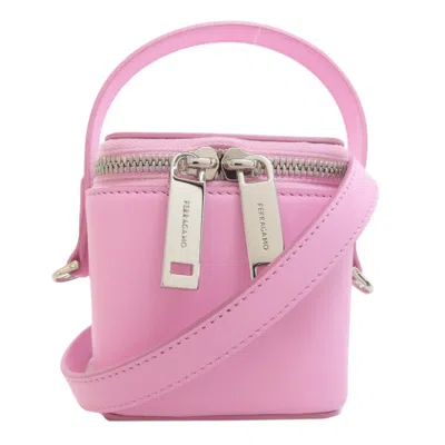 Pre-owned Ferragamo Leather Handbag () In Pink