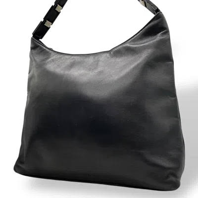 Pre-owned Ferragamo Leather Handbag Shoulder Bag ()