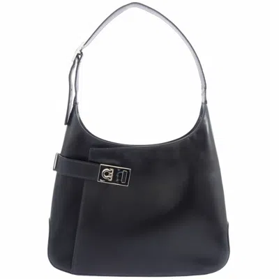 Pre-owned Ferragamo Leather Handbag Shoulder Bag ()