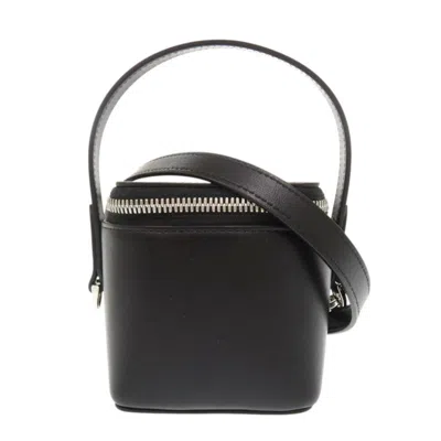 Pre-owned Ferragamo Leather Handbag Shoulder Bag () In Black