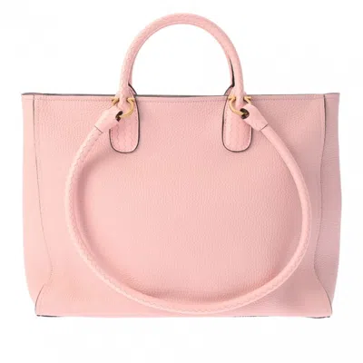 Pre-owned Ferragamo Leather Handbag Shoulder Bag () In Pink