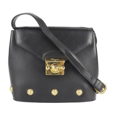 Pre-owned Ferragamo Leather Handbag Shoulder Bag Tote Bag ()