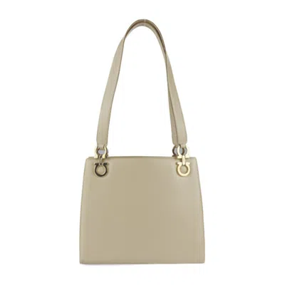 Pre-owned Ferragamo Leather Handbag Shoulder Bag Tote Bag ()