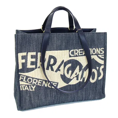 Pre-owned Ferragamo Leather Handbag Tote Bag ()