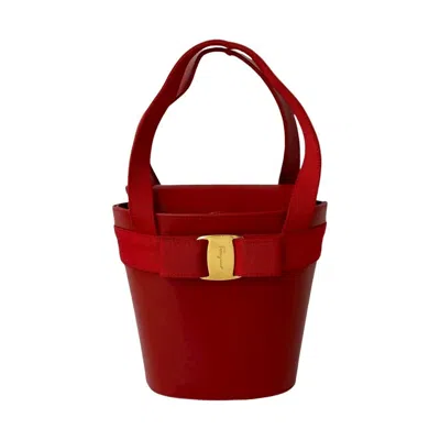 Pre-owned Ferragamo Leather Handbag Tote Bag () In Multi