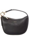 Ferragamo Leather Hobo Bag In Black