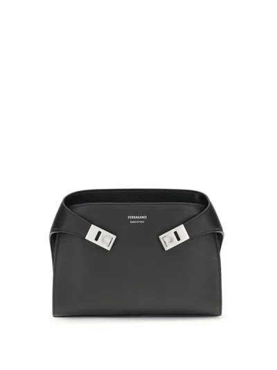 FERRAGAMO LEATHER HUG FANNY PACK
