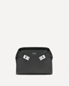 Ferragamo Men Leather Hug Fanny Pack In Black