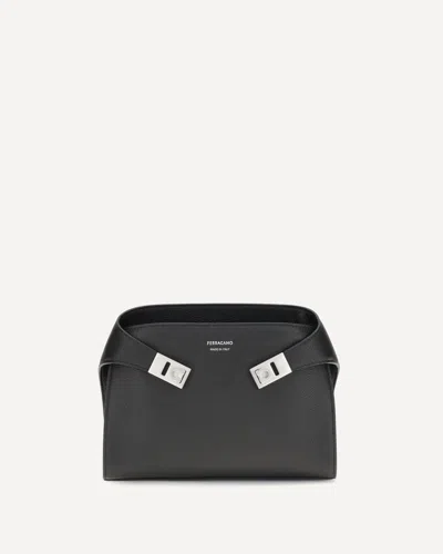 FERRAGAMO LEATHER HUG FANNY PACK