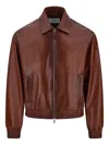 Ferragamo Leather Jacket
