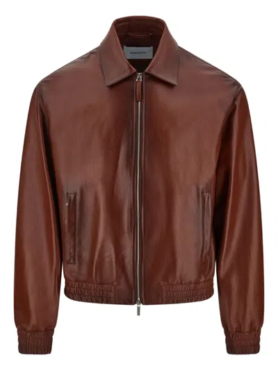 Ferragamo Leather Jacket